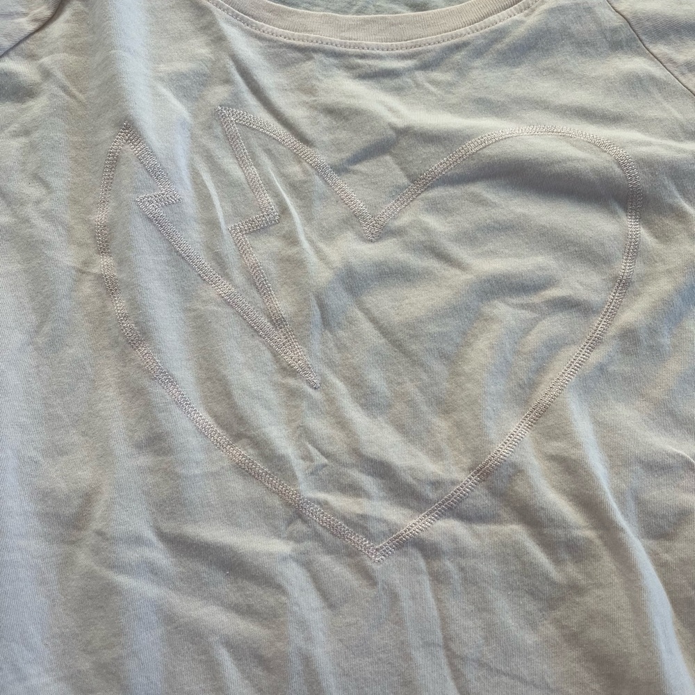 torrid love sick light pink slashed cold shoulder sleeve t shirt - Picture 6 of 14
